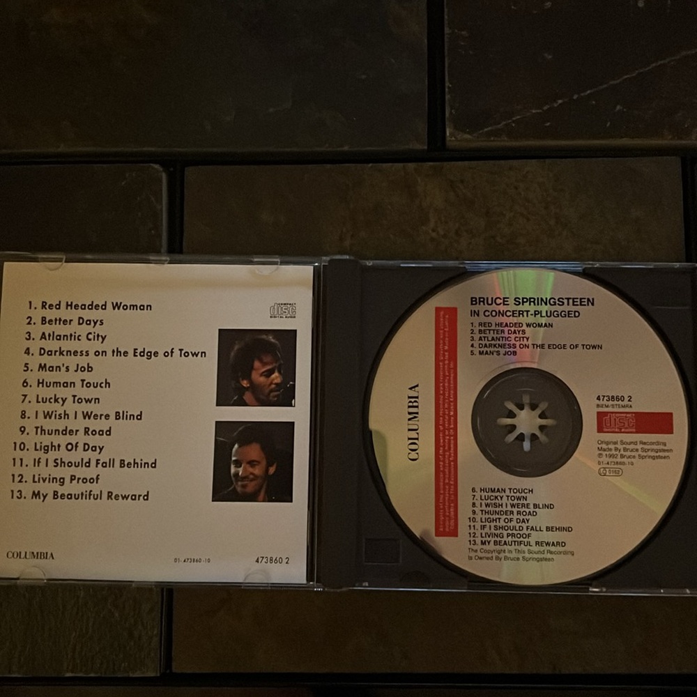 Bruce Springsteen In Concert CD (1992)- EUC *like new* - Picture 3 of 4